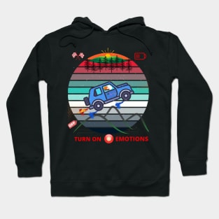 Turn on emotions 4x4 off road Hoodie